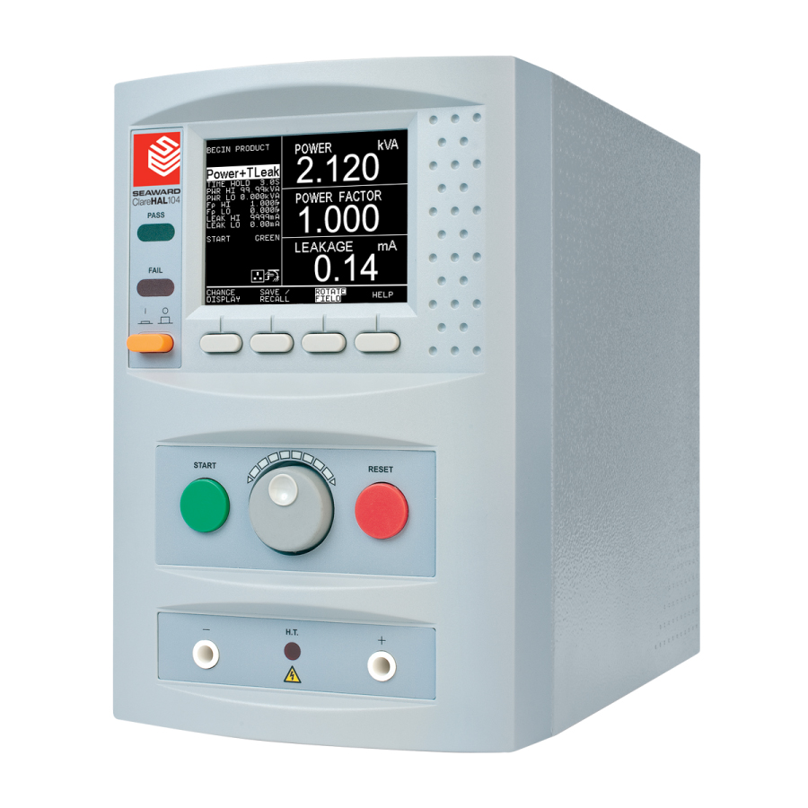 英國(guó)SEAWARD HAL104安規(guī)測(cè)試儀,HAL104電氣安全測(cè)試儀,HAL104生產(chǎn)線安全測(cè)試儀