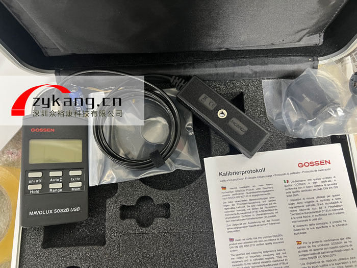 MAVOLUX 5032 B高精度照度計,MAVOLUX 5032 C USB照度計實物圖