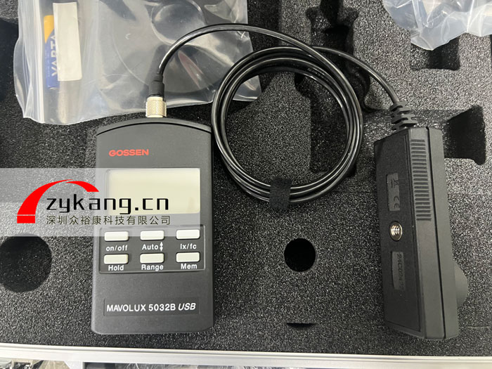 MAVOLUX 5032 B高精度照度計,MAVOLUX 5032 C USB照度計實物圖